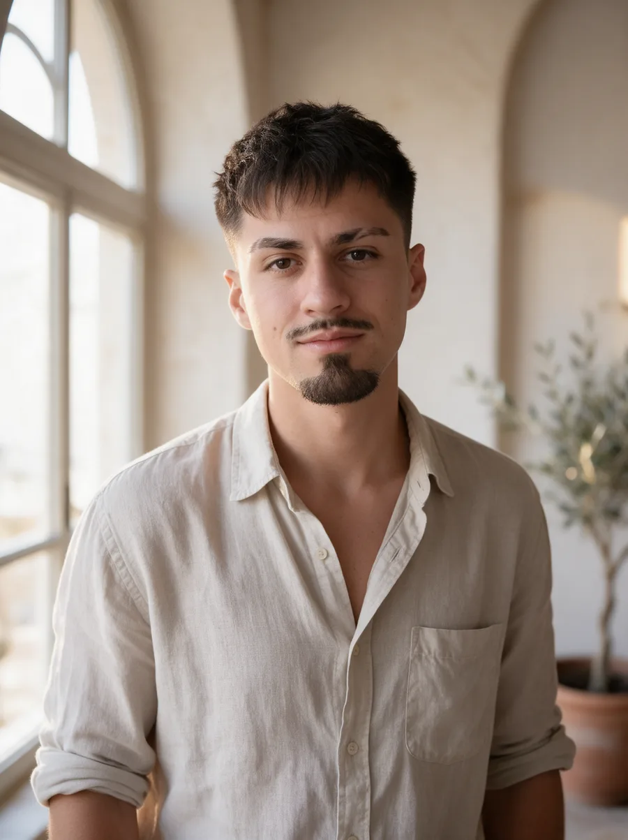 Porträtt av Rickard Beltrán